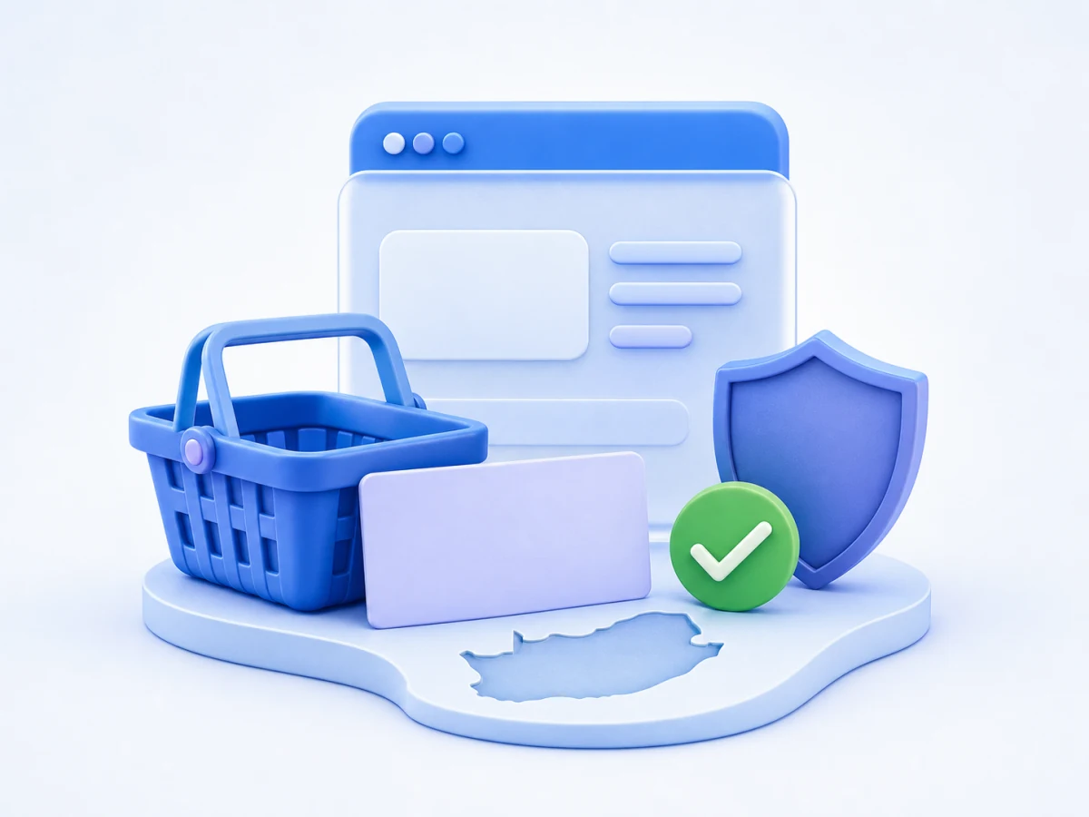 A secure South African online checkout flow with payment protection.