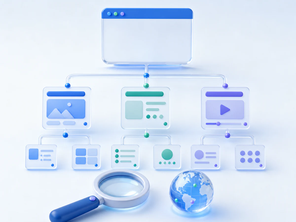 A clearly structured NPO website connected to search and the wider web.